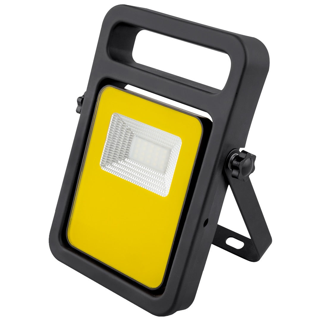 Oplaadbaare LED schijnwerper - IP44 - 700 Lumen - Koud Wit + Powerbank Oplaadbaare LED schijnwerper - IP44 - 700 Lumen - Koud Wit + Powerbank